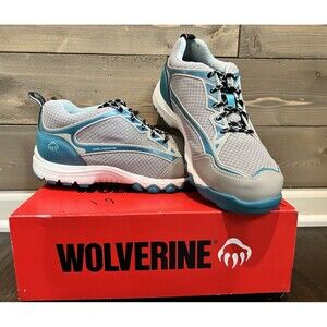 NEW Wolverine Fairmont St Oxford Work Boots Sz 10 M Steel Toe Slip Resistant